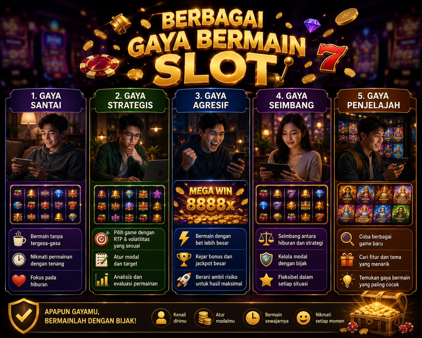 Berbagai Gaya Bermain