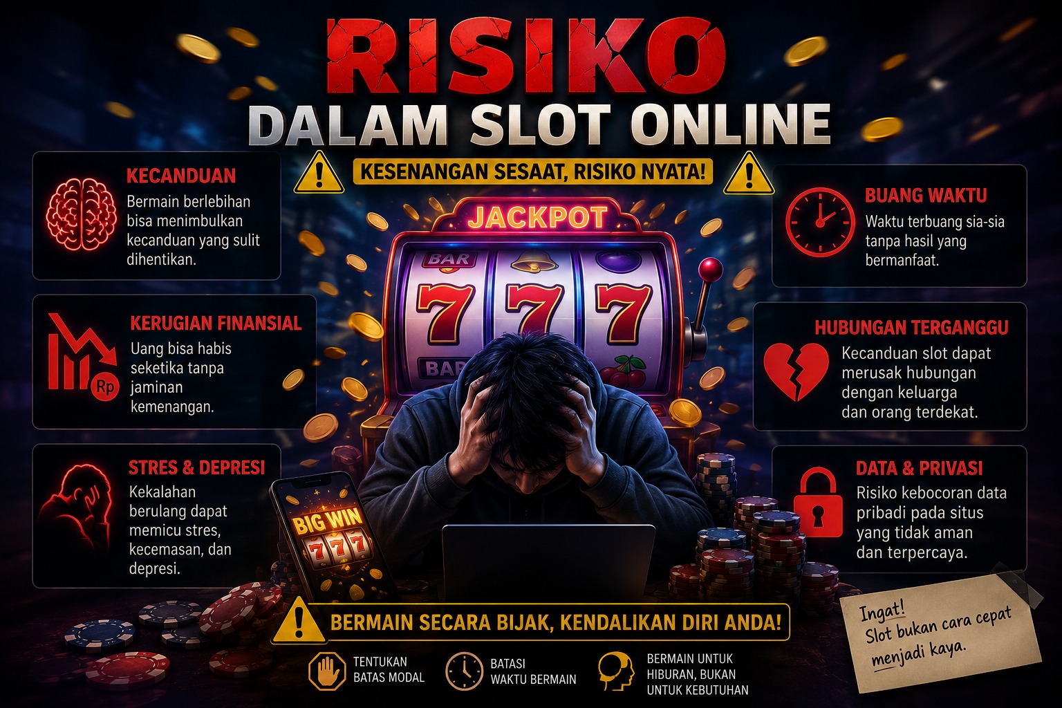 Risiko dalam Slot Online